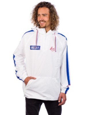 Es × Grizzly Match Anorak eS x Grizzly Match Anorak Jacket - White (エス x グリズリー